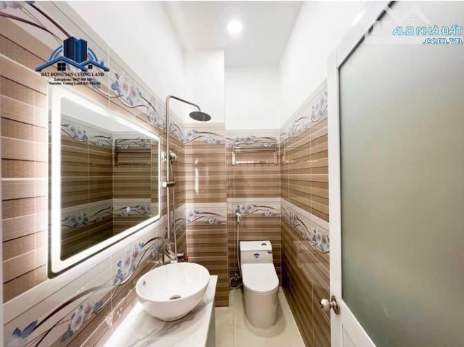 Nhà 4 tầng full nội thất Đào Tông Nguyên Nhà Bè xe hơi đậu trước cửa- Giá 5.6 tỷ - 9