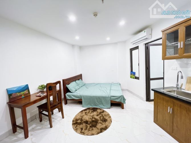 Khai Trương CCMN Ngõ 59 Trần Cung Cầu Giấy 30m2 Studio Full Nội Thất , Thang Máy Ban Công - 4