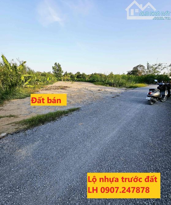 Bán đất thổ cư mặt tiền lộ nhựa giáp Cầu Rạch Nguyệt, Tân Ngãi, Vĩnh Long - 1
