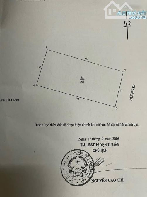 BÁN GẤP LÔ ĐẤT ĐẤU GIÁ LÊ ĐỨC THỌ - PHÙ HỢP XÂY TOÀ NHÀ. 112m2 - MT7m - Giá 28,5 Tỷ. - 4