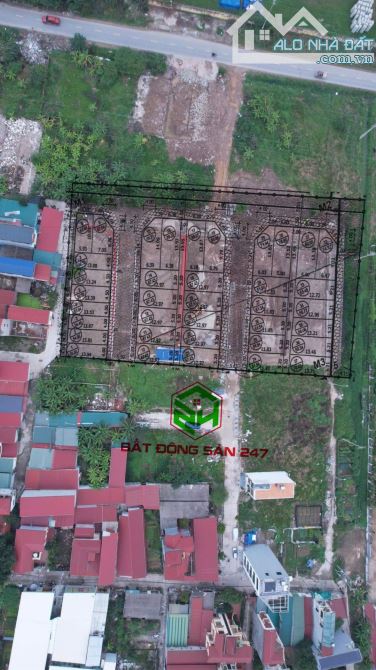 BÁN ĐẤT ĐẤU GIÁ X2 VÕNG LA, ĐÔNG ANH. DIỆN TÍCH TỪ 55M - 85M. ĐƯỜNG 50M - 4