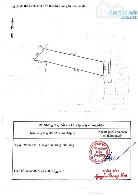 ✅ ✅  Chỉ 990tr sở hữu lô đất 60m2 mặt ngõ 4m thông tại Hùng vương.