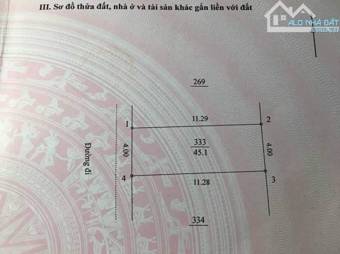 Khu 3.74ha Di Trạch, e cần bán Lô tách ra 45.1m2, mt đẹp 4m, giá đầu tư. Lh để được tư vấn