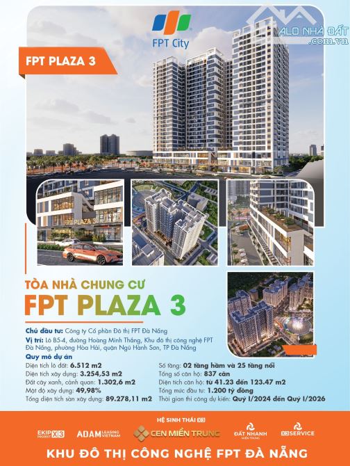 Thông tin Căn hộ FPT PLAZA 4 Đà Nẵng