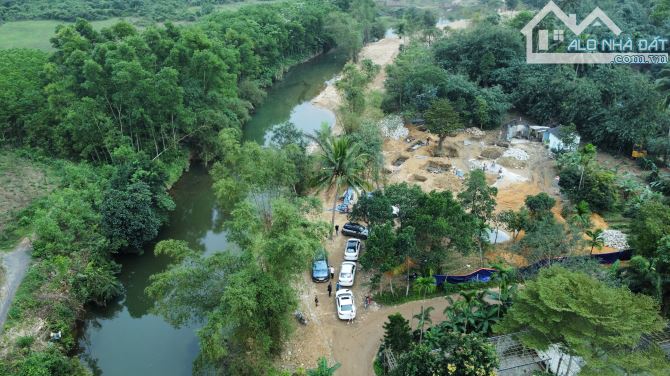 Thửa đất đẹp nhất khu Hói Dừa - 2 mặt tiền giáp sông - giá đầu tư - có sẵn 300 m2 đất ở - 1