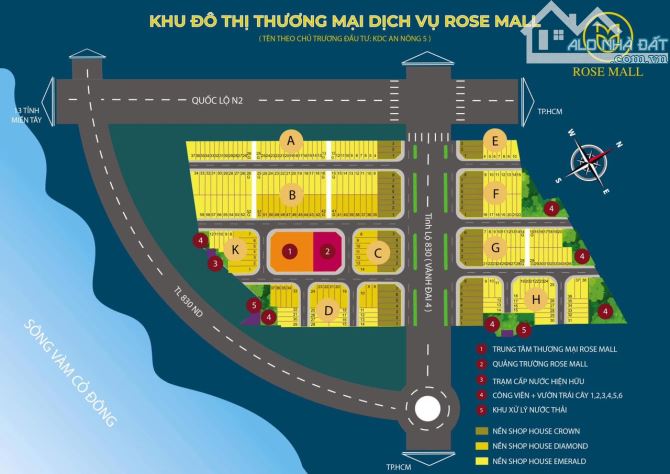 Bán Block D dự án An Nông 5 Đức Hoà Long An - 1