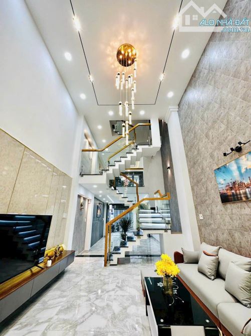 Nhà Full Nội Thất💦Hẻm Xe Hơi💦Phạm Văn Chiêu P9💦4x17m 3 Lầu 5pn 5wc💦18 triệu - 9