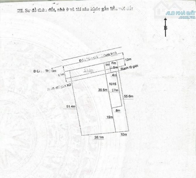 Đất Mt đường Lê Văn Cảng (cách vành đai 800 m), xã An Vĩnh Ngãi, TP Tân An - 3