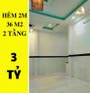 ✔️  Nhà Ngay Hàng Xanh P.25 Bình Thạnh - 36m2 - 2 tầng - 3 tỷ