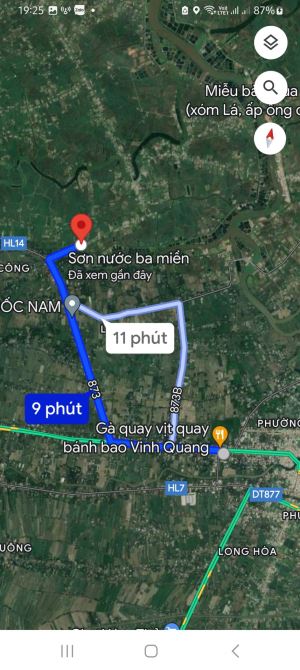 Nhà Mặt Tiền rộng 15m ngang. Đường DT 873, Bình Xuân, TX Gò Công, Tiền Giang. - 4