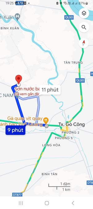 Nhà Mặt Tiền rộng 15m ngang. Đường DT 873, Bình Xuân, TX Gò Công, Tiền Giang. - 5