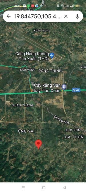 174m full đất Tại Thọ Sơn ngay Khu CN Lam Sơn Sao Vàng giá 320tr - 1