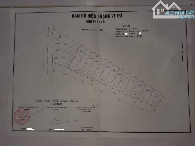 NGỘP - Dất 25M X 80M TRÊN 20 tỷ X Thới An Quận 12 TPHCM