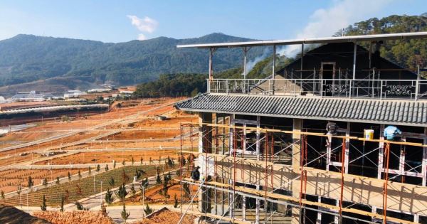 Bán đất KĐT Lang Biang Town siêu đẹp, vị trí trên cao, view toàn bộ khu TTTM- TT Lạc Dương - 2