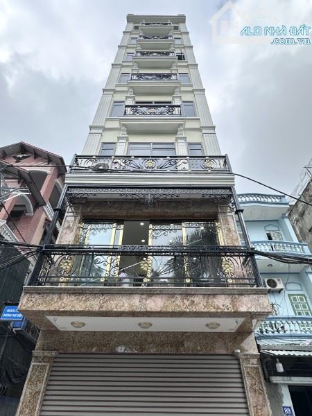 Bán nhà dòng tiền CCMN.Ngõ 55 Hoàng Hoa Thám.diện tích 66m2, 8tầng 1tum.Tổng 20p
