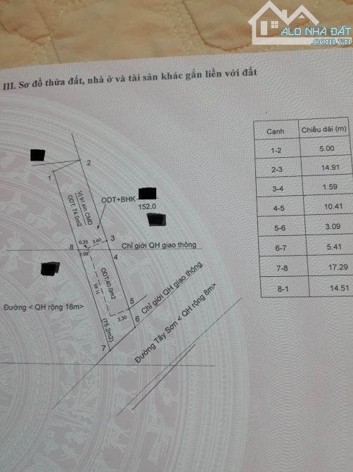💥Đất TC ,5*30m,đường Đg Tây Sơn.gần chợ Mai Hắc Đế, nhiều lô khác - 3