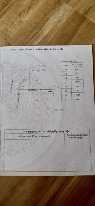 Mặt tiền kinh doanh y wang ngay gần cổng chào 5m dài 47m giá 2,45tỷ