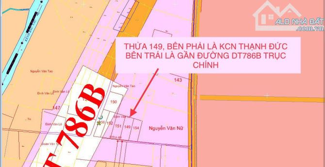 ✨ 982m2 (19x53m) FULL ONT, sát KCN Thạnh Đức, cách trục đường lớn DT786B chỉ 70m - 2.15 Tỷ - 5