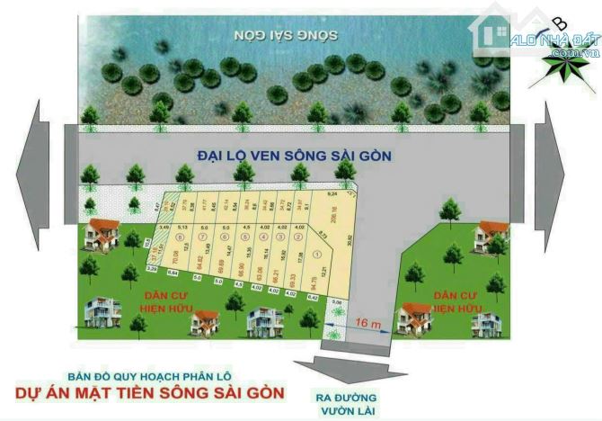 Chỉ còn 1 Lô đất đẹp view sông SG - Vườn Lài - APĐ - Q12- 80m2- Nhỉnh 7 tỷ - 2