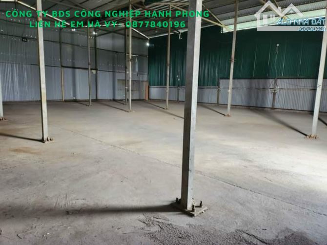Cho thuê kho xưởng diện tích 1000m2 (có thể chia nhỏ) tại quận Hoàng Mai