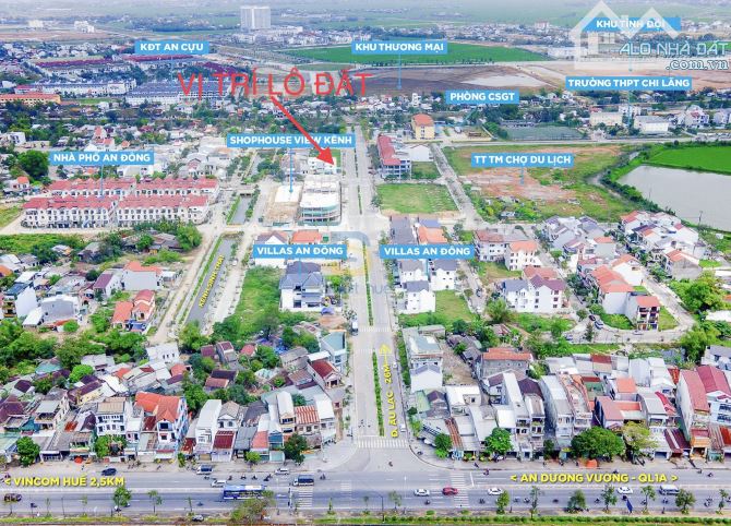 💥💥💥Đất mặt tiền Âu Lạc-Cách Aeon Mall Huế chỉ vài bước chân-GIÁ TỐT NHẤT THỊ TRƯỜNG - 1