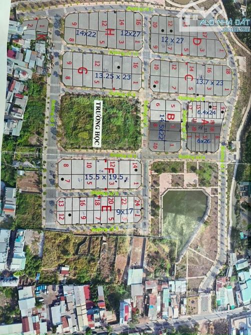 ĐẤT NỀN DỰ ÁN BỘ CÔNG AN PHẠM HỮU LẦU-NHà BÈ, DT 12x27m, 8x22m, 6x22m, giá 60 triệu/m2 - 7