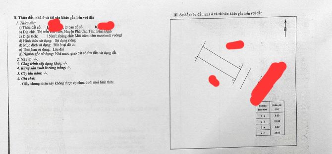 Mở bán lô đất thị trấn cát tiến, huyện phù cát, tỉnh bình định.