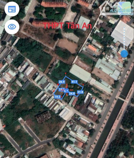Hơn 1 công đất lúa, trung tâm P3, TP Tân An