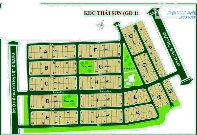 Bán đất Kdc thái Sơn bộ quốc phòng Phước kiển - 2