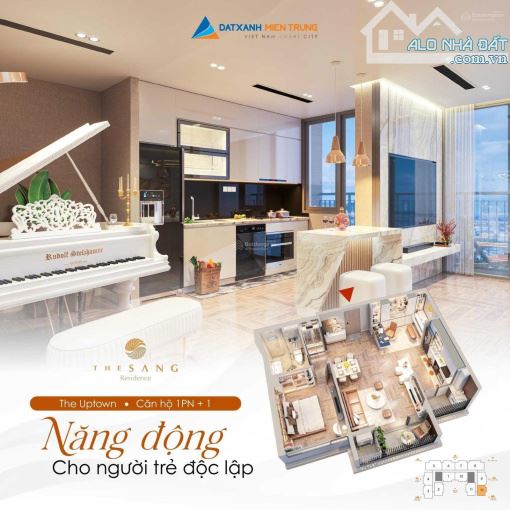 Suất ưu đãi căn hộ cao cấp biển Mỹ Khê Sở hữu lâu dài The Sang Residence