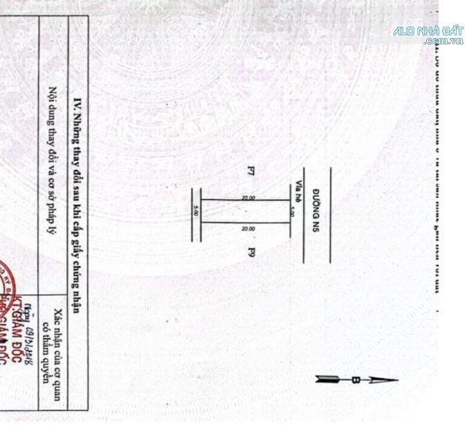 CẦN BÁN  ĐẤT 100m.sổ hồng riêng MẶT TIỀN ĐƯỜNG N5 BÌNH AN TP DĨ AN BD - 4