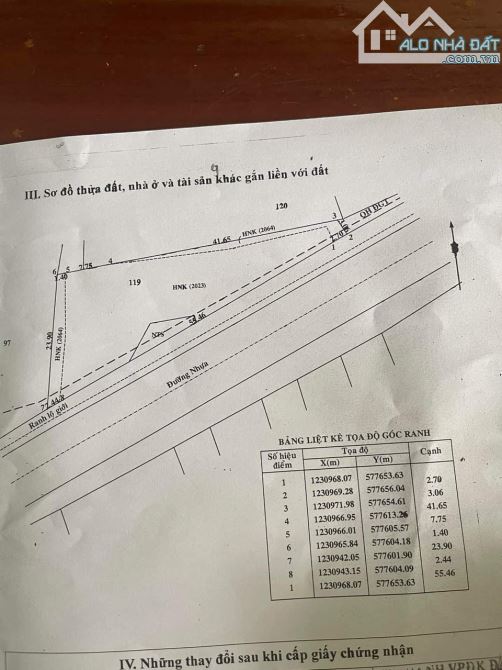 Cần bán lô đất MT đường nhựa Võ Thị Bàng 2 xe cont tránh nhau, dt 685,5m, có 60m thổ cư. - 2
