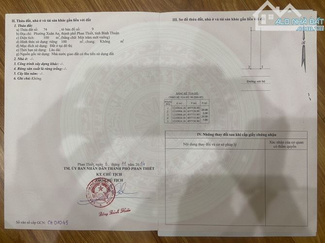 Bán đất KDC Bắc Xuân An Phường Xuân An TP Phan Thiết - 5