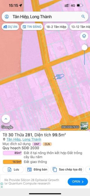 Bán lô đất ở 100 m2 giá cực mềm