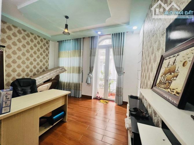 Bán nhà hxh quang trung phường 8 gò vấp xe hơi 7 chỗ vào nhà 60m2 5 tầng giá 6 tỷ - 1
