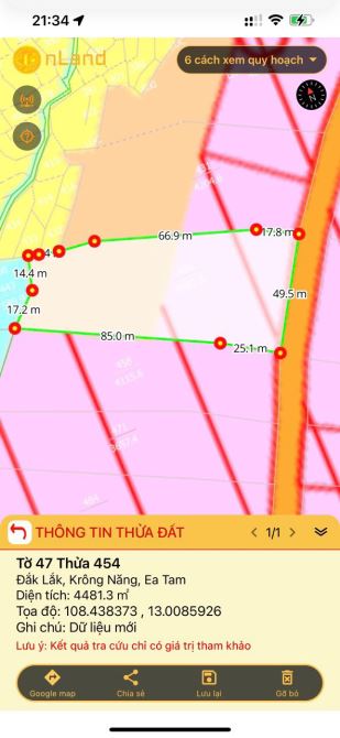 Hơn 2,5 sào sẵn thổ cư tại EaTam - Krông Năng - Đăk Lăk chỉ 299 triệu - 2