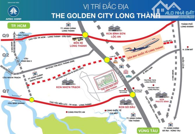 Bán Đất Gần Sân Bay Long Thành Đồng Nai 133m giá 1 tỷ 350 giá năm 2018