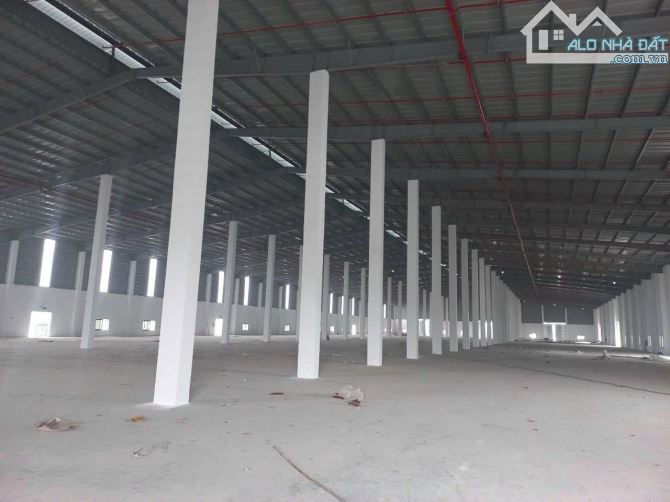 Cho thuê 9000m2 kho xưởng xây mới tại Hưng Yên, giá siêu tốt, bàn giao full