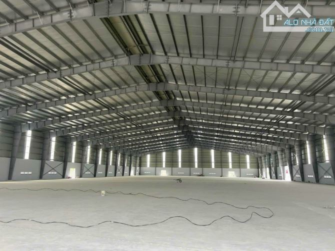 CHO THUÊ KHO XƯỞNG 8800M2 TẠI MỸ THO, TIỀN GIANG GIÁ RẺ 50K/M2. ĐIỆN 3 PHA, PCCC ĐẦY ĐỦ - 1