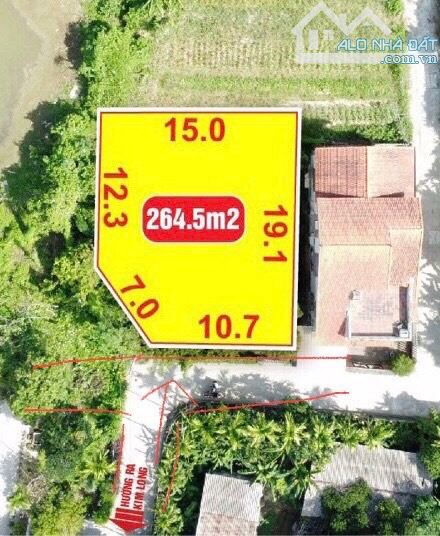 ⭐️⭐️⭐️⭐️⭐️ Bán lô đất 2 mặt tiền khu vực Hương Long, sau lưng nhà vườn An Hiên