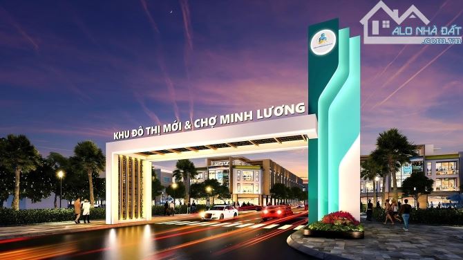 MỞ BÁN đợt 3 Khu đô thị chợ mới & TTTM Minh Lương giá bán tốt nhất 2024