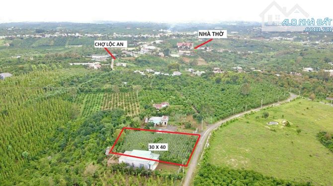 Hạ 1 tỷ cho khách, bán đất Lộc An 1,264 m2, ngang 30 mét, ngay dự án Đồi Mơ Sky view