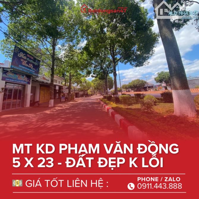 💥 BÁN ĐẤT MẶT TIỀN KINH DOANH PHẠM VĂN ĐỒNG