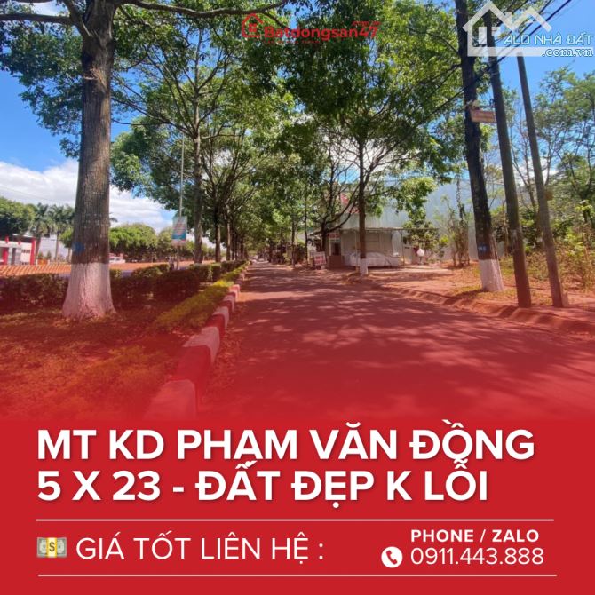 💥 BÁN ĐẤT MẶT TIỀN KINH DOANH PHẠM VĂN ĐỒNG - 1