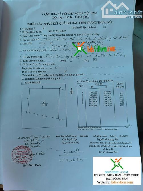 Cần bán đất như hình, hơn 1.735m2 đất CLN tại Hoà Ninh, Hòa Vang, Đà Nẵng. – Pháp lý giấy - 2