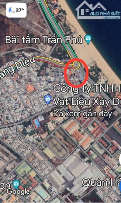Bán căn mặt tiền đường DÃ TƯỢNG, Vĩnh Nguyên, Nha Trang - sát đường Trần Phú. - 3