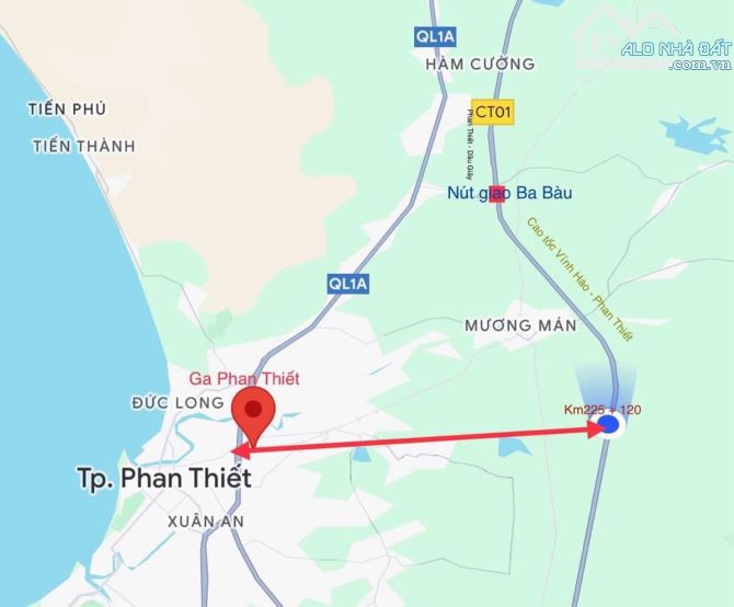 Cân bán đất nhà vườn Hàm Chính, gần kênh nước, cách Phan Thiết 12km, giá rẻ - 2