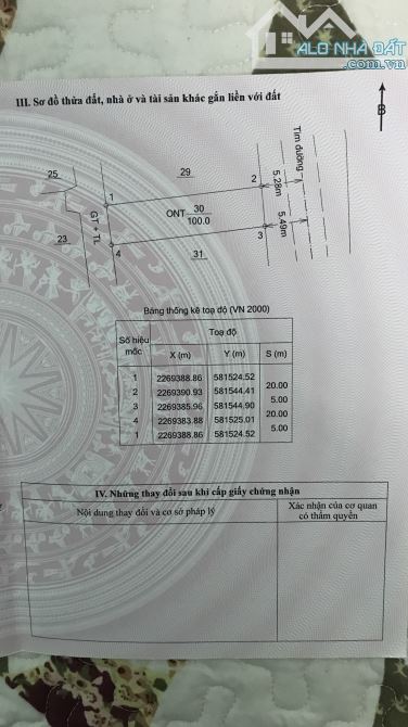 Chủ gửi bán lô đất xã Hoa Nam huyện Đông Hưng - 1