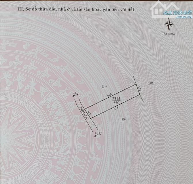 Bán nhà và đất đường Trần Quý Cáp 550m² giá 2 tỉ rưỡi - 2