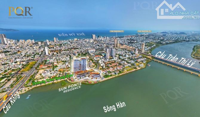 Bán căn hộ view trực diện Sông Hàn Sun Ponte Residence - View nhìn trực diện ra cầu Rồng